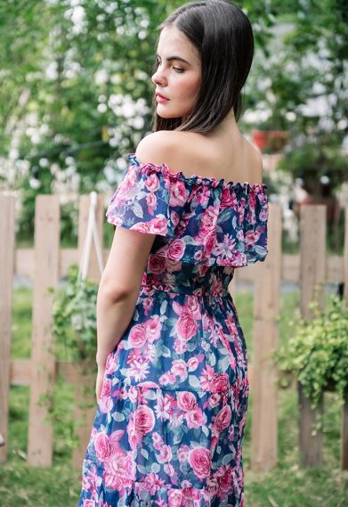 Sukienka w kwiaty LISA